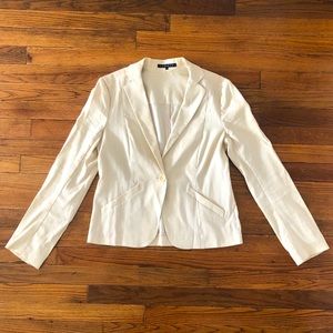 Theory Linen Blend Blazer S6